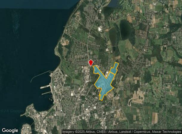  87 Oliphant Ln, Middletown, RI Parcel Map