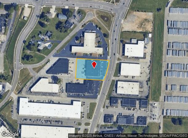7079 Huntley Rd, Columbus, OH Parcel Map