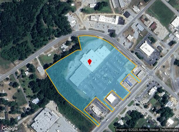 112 S Tallahassee St, Hazlehurst, GA Parcel Map