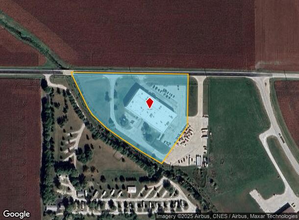  309 W Hensley Rd, Champaign, IL Parcel Map