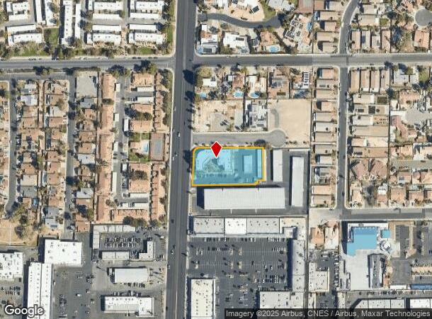  4760 S Pecos Rd, Las Vegas, NV Parcel Map