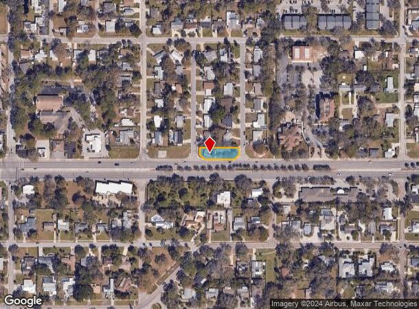  2553 Fruitville Rd, Sarasota, FL Parcel Map