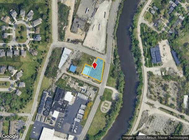  1227 James P Cole Blvd, Flint, MI Parcel Map