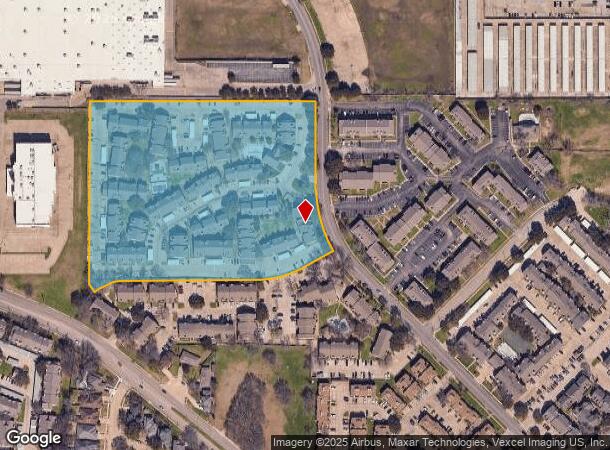 2101 Estrada Pkwy, Irving, TX Parcel Map