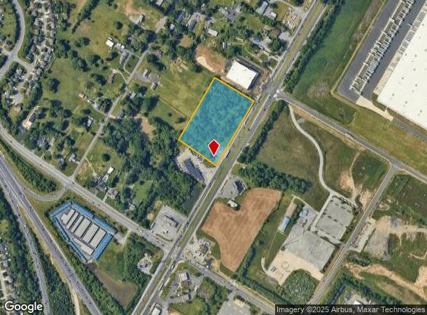 861 S Dupont Hwy, New Castle, DE Parcel Map