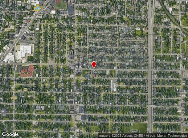  1786 Main St, Buffalo, NY Parcel Map