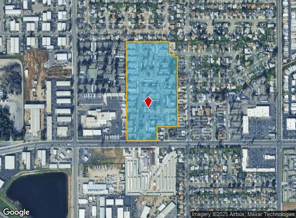  3252 W Ashlan Ave, Fresno, CA Parcel Map