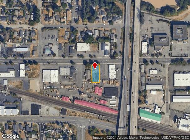  812 E Main, Puyallup, WA Parcel Map