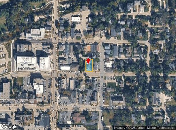 629 Main St, Delafield, WI Parcel Map