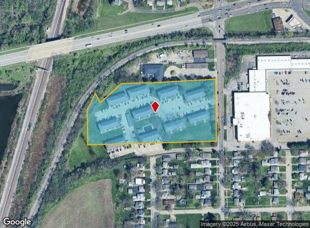 2745 S 4Th St, Springfield, IL Parcel Map