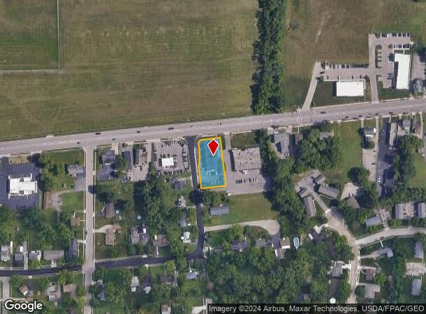  350 W National Rd, Vandalia, OH Parcel Map