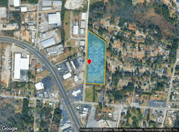 1840 Killingsworth Rd, Augusta, GA Parcel Map