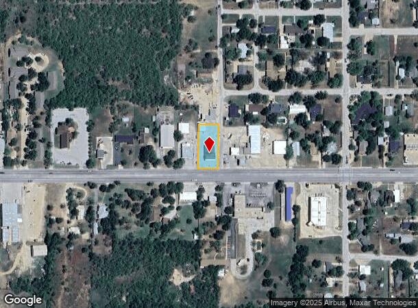  1608 W Walker St, Breckenridge, TX Parcel Map