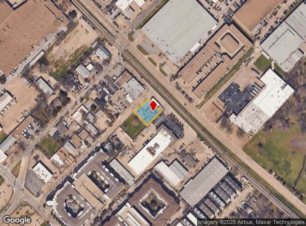  2714 Bomar Ave, Dallas, TX Parcel Map