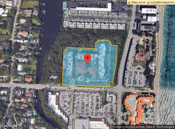  440 E Ocean Ave, Lantana, FL Parcel Map