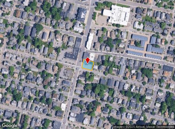  592 Moody St, Waltham, MA Parcel Map