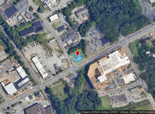  3101 N Tryon St, Charlotte, NC Parcel Map