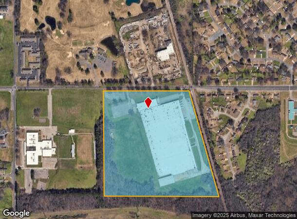  823 E Holmes Rd, Memphis, TN Parcel Map