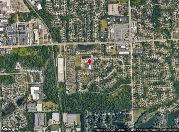 Novi Rd, Novi, MI Parcel Map