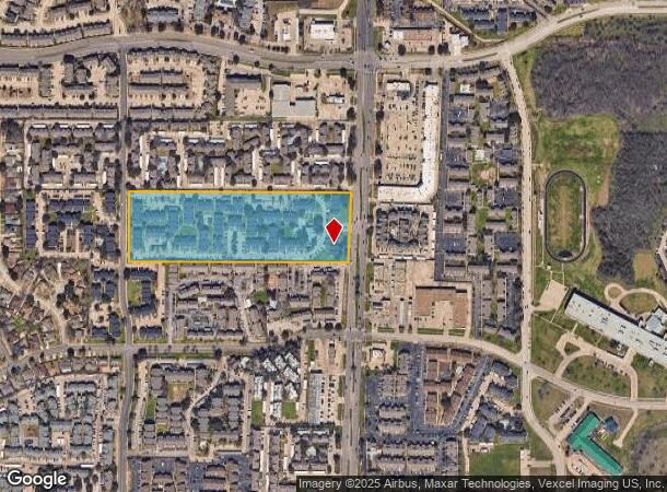 4001 N Belt Line Rd, Irving, TX Parcel Map