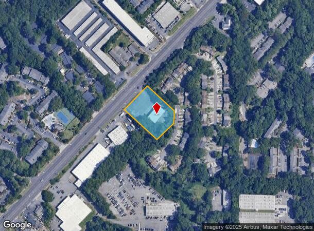  1686 Roswell Rd, Marietta, GA Parcel Map