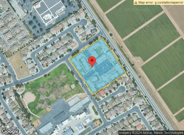  1568 Falcon Dr, Salinas, CA Parcel Map