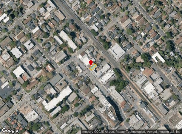 120 N B St, San Mateo, CA Parcel Map