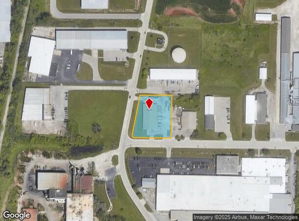  1861 Enterprise Dr, De Pere, WI Parcel Map