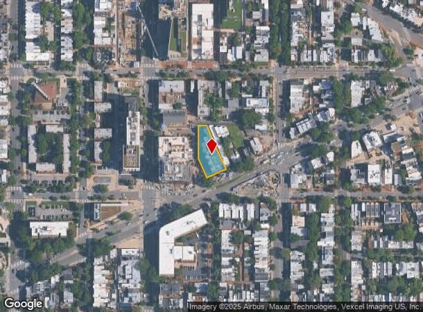 625 Rhode Island Ave Nw, Washington, DC Parcel Map