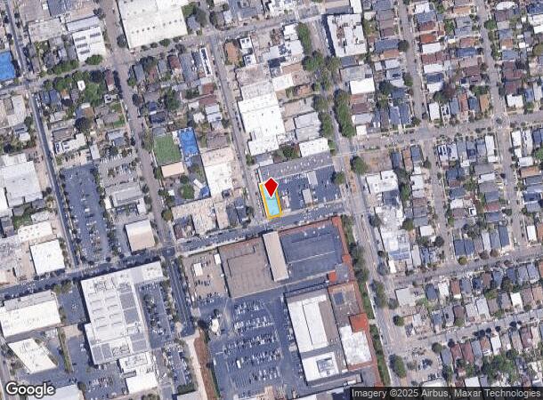  1033 Heinz Ave, Berkeley, CA Parcel Map