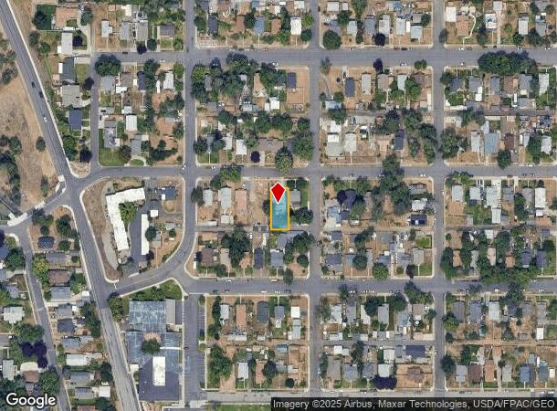  2007 W Nora Ave, Spokane, WA Parcel Map