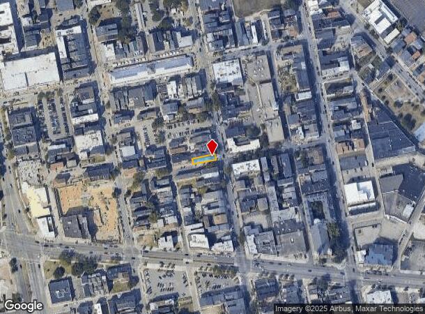  1701 Race St, Cincinnati, OH Parcel Map