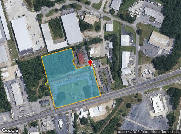  3702 Ogeechee Rd, Savannah, GA Parcel Map