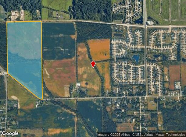  8501 Martz Rd, Ypsilanti, MI Parcel Map