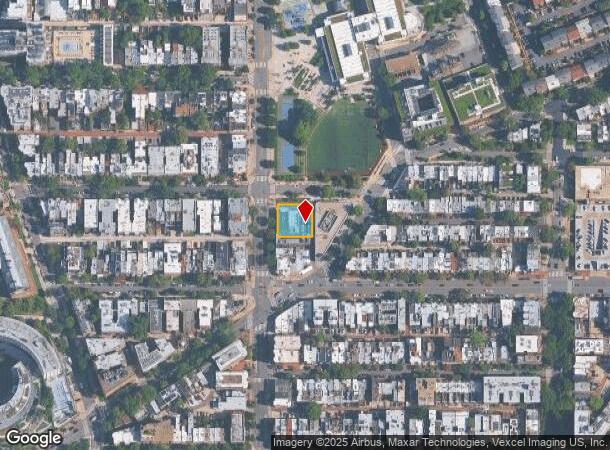  2009 18Th St Nw, Washington, DC Parcel Map