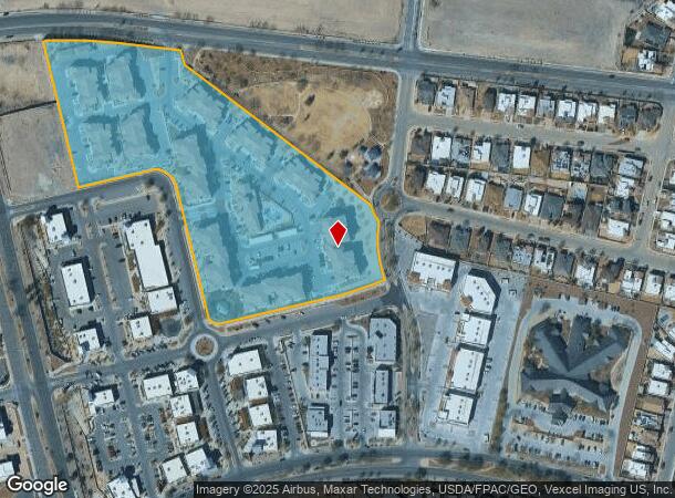 1776 Cimarron Square St, El Paso, TX Parcel Map