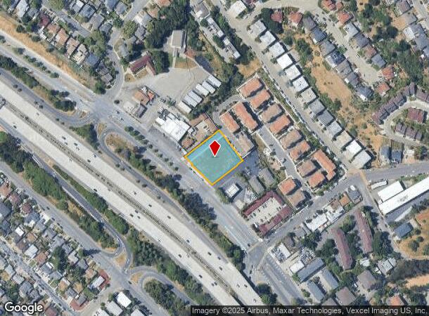 16290 Foothill Blvd, Castro Valley, CA Parcel Map