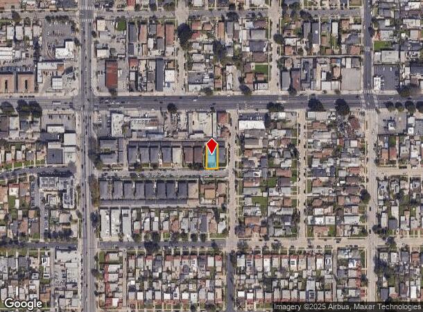  3207 W 73Rd St, Los Angeles, CA Parcel Map