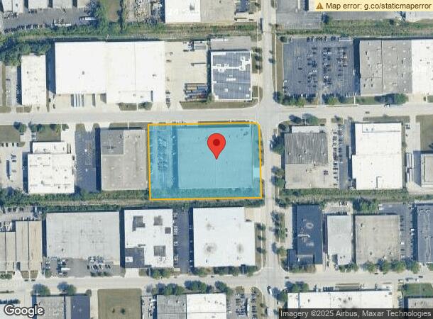  1099 Estes Ave, Elk Grove Village, IL Parcel Map