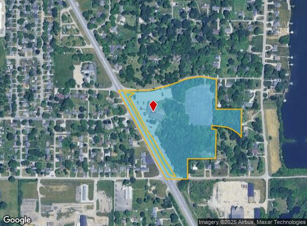  2604 N Scatterfield Rd, Anderson, IN Parcel Map