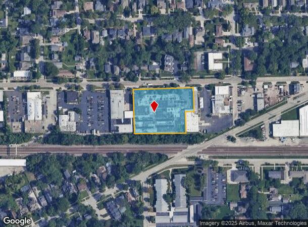  555 Rogers St, Downers Grove, IL Parcel Map