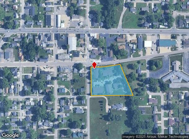 5 E Plum St, Chesterfield, IN Parcel Map