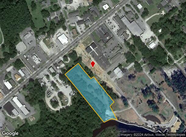  158 Wall St, Shallotte, NC Parcel Map