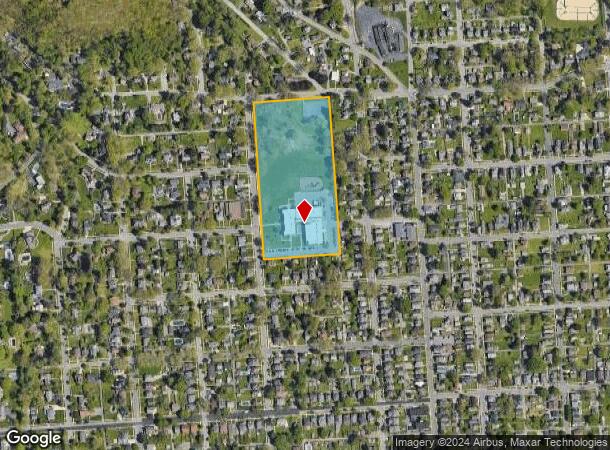  1410 Cherry St, Williamsport, PA Parcel Map