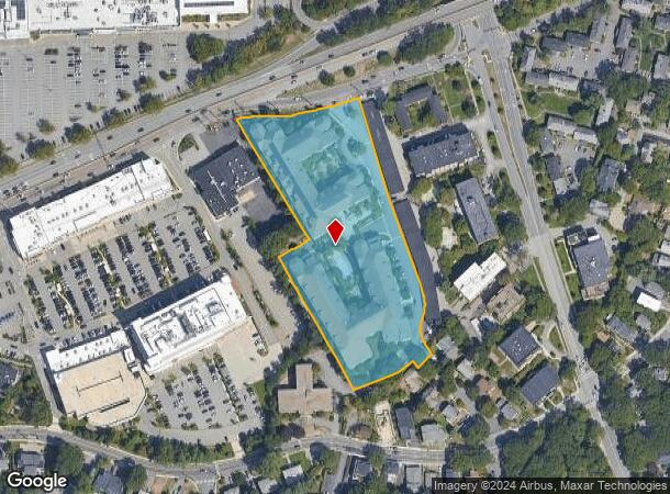  160 Boylston St, Chestnut Hill, MA Parcel Map