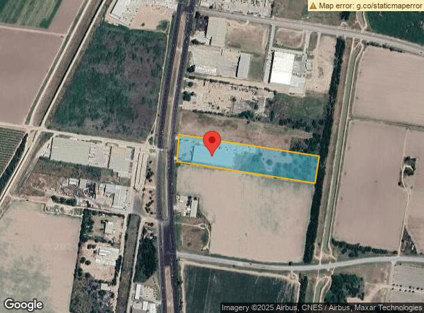  2200 N International Blvd, Hidalgo, TX Parcel Map