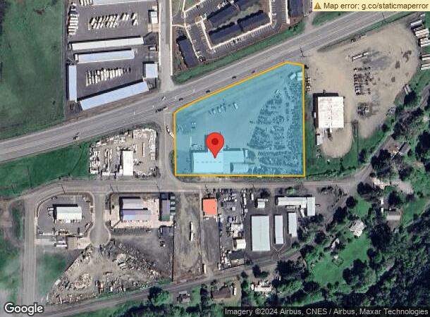  3825 Ne Diamond Lake Blvd, Roseburg, OR Parcel Map