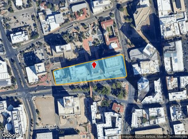  110 W Congress St, Tucson, AZ Parcel Map