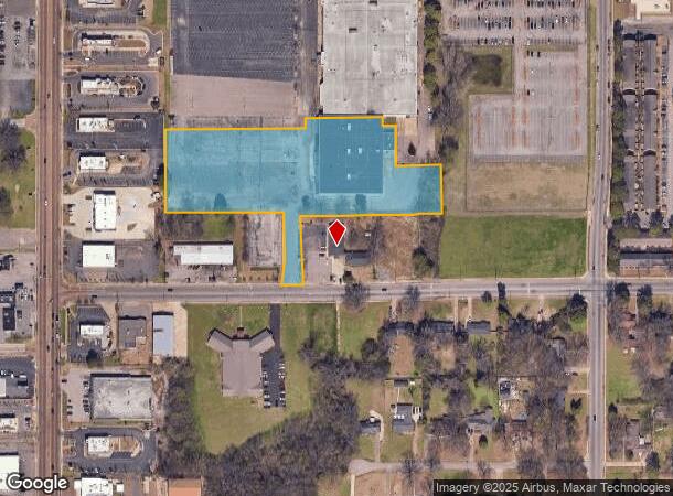  1234 Finley Rd, Memphis, TN Parcel Map