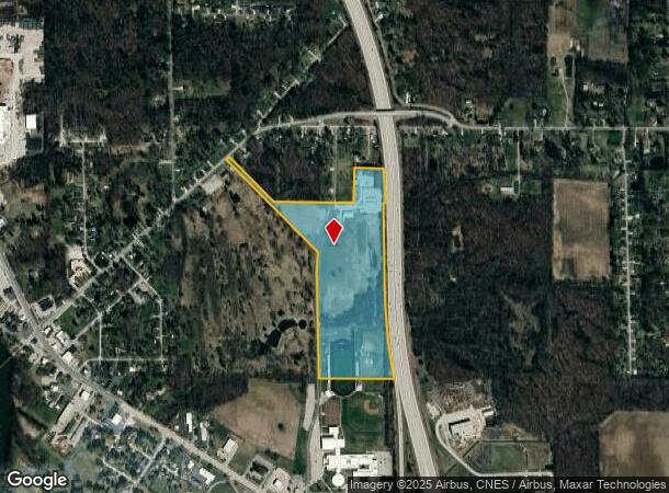 4221 Bearcat Blvd, Bridgeport, MI Parcel Map